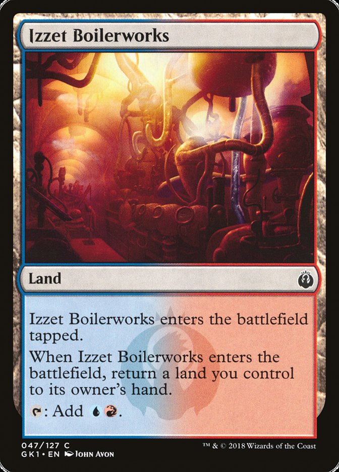 Izzet Boilerworks [Guilds of Ravnica Guild Kit] | Devastation Store