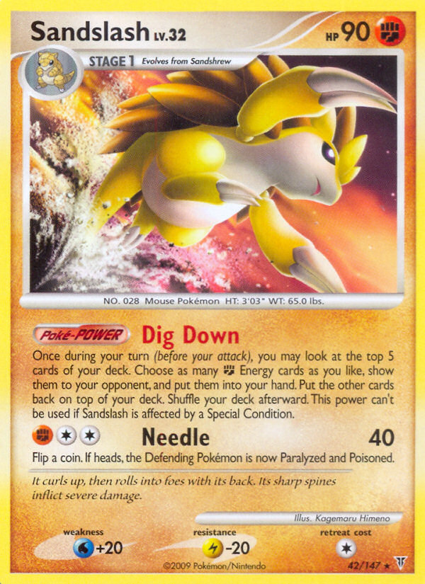 Sandslash (42/147) [Platinum: Supreme Victors] | Devastation Store