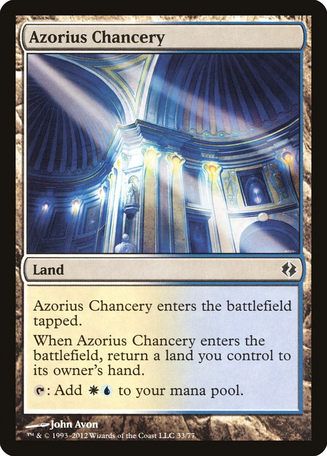 Azorius Chancery [Duel Decks: Venser vs. Koth] | Devastation Store