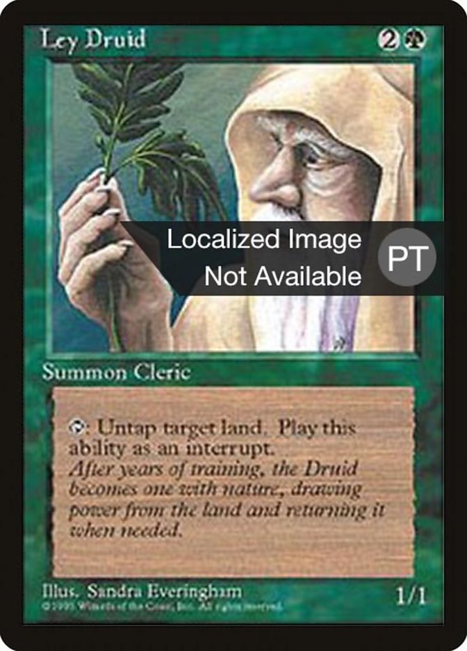 Ley Druid [Fourth Edition (Foreign Black Border)] | Devastation Store