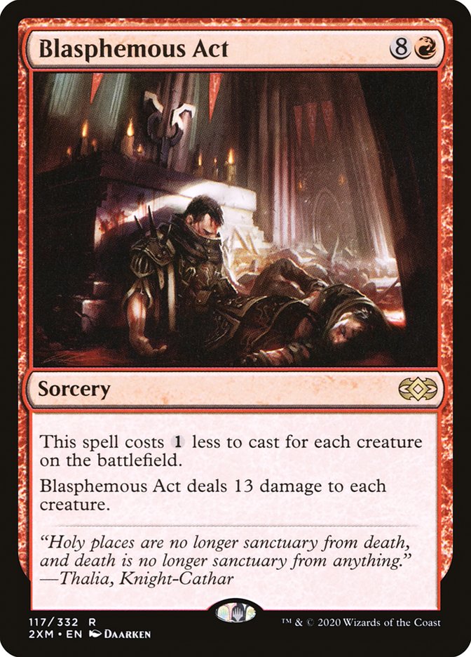 Blasphemous Act [Double Masters] | Devastation Store