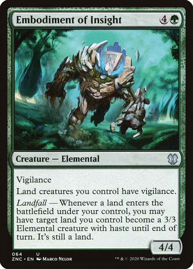 Embodiment of Insight [Zendikar Rising Commander] | Devastation Store