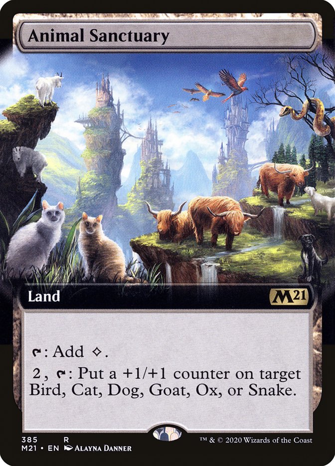 Animal Sanctuary (Extended) [Core Set 2021] | Devastation Store