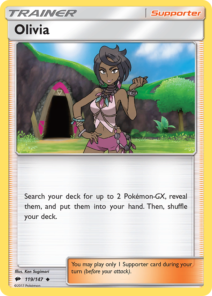 Olivia (119/147) [Sun & Moon: Burning Shadows] | Devastation Store