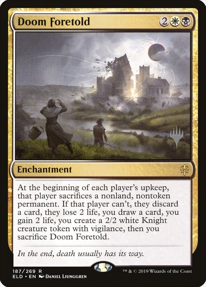 Doom Foretold (Promo Pack) [Throne of Eldraine Promos] | Devastation Store