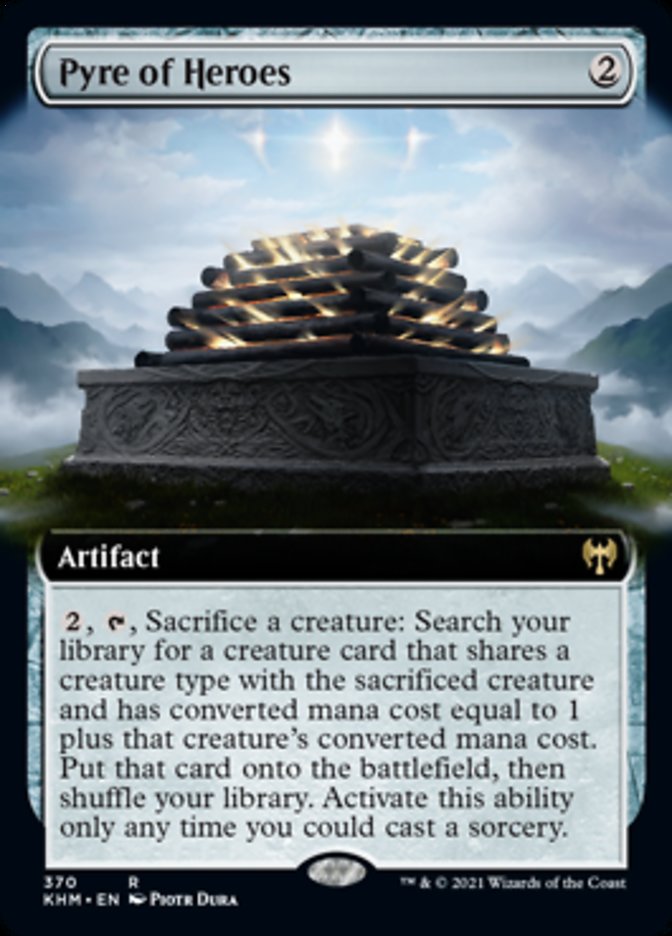 Pyre of Heroes (Extended Art) [Kaldheim] | Devastation Store