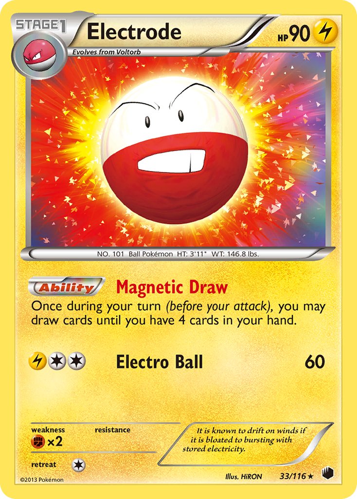 Electrode (33/116) (Theme Deck Exclusive) [Black & White: Plasma Freeze] | Devastation Store