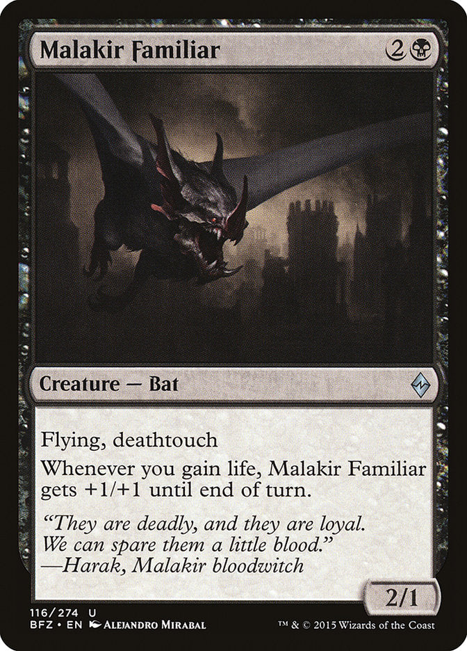 Malakir Familiar [Battle for Zendikar] - Devastation Store | Devastation Store