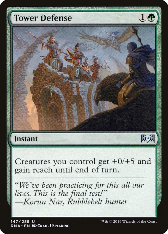 Tower Defense [Ravnica Allegiance] | Devastation Store