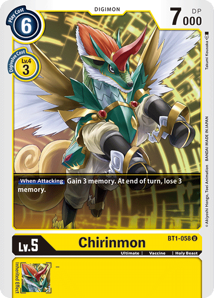 Chirinmon [BT1-058] [Release Special Booster Ver.1.0] | Devastation Store