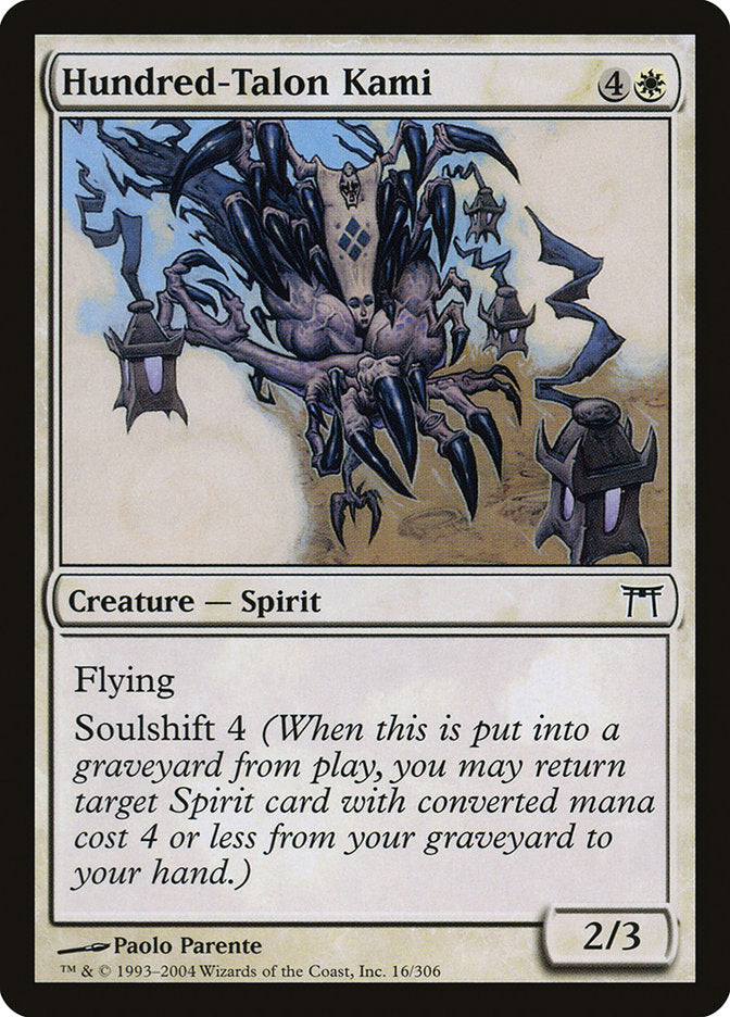 Hundred-Talon Kami [Champions of Kamigawa] | Devastation Store