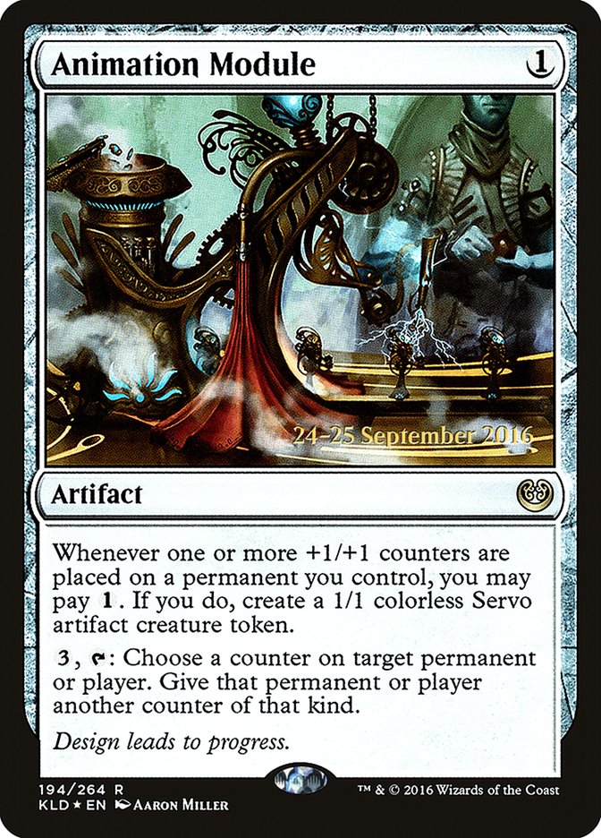 Animation Module  [Kaladesh Prerelease Promos] | Devastation Store