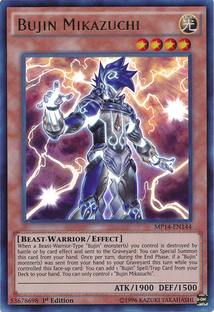 Bujin Mikazuchi [MP14-EN144] Ultra Rare | Devastation Store