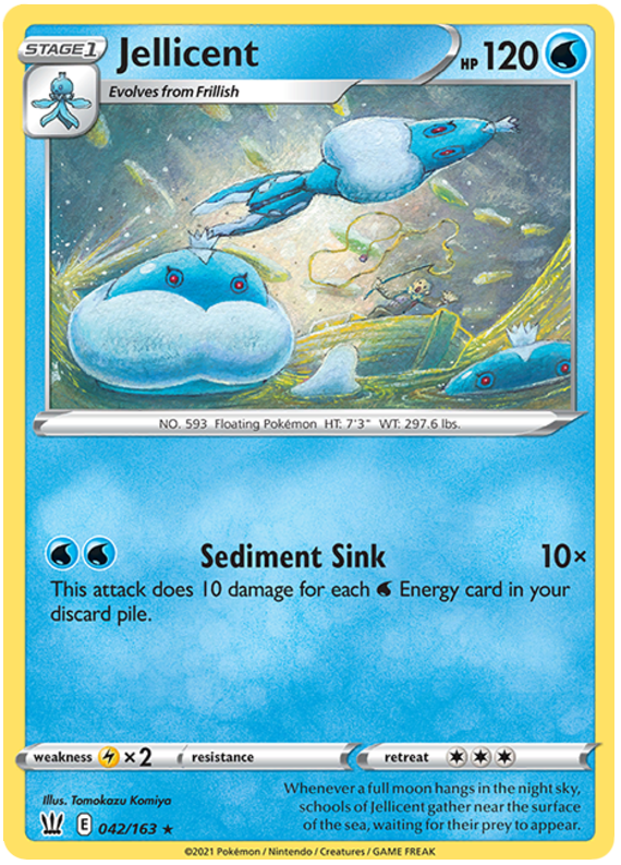 Jellicent (042/163) [Sword & Shield: Battle Styles] | Devastation Store
