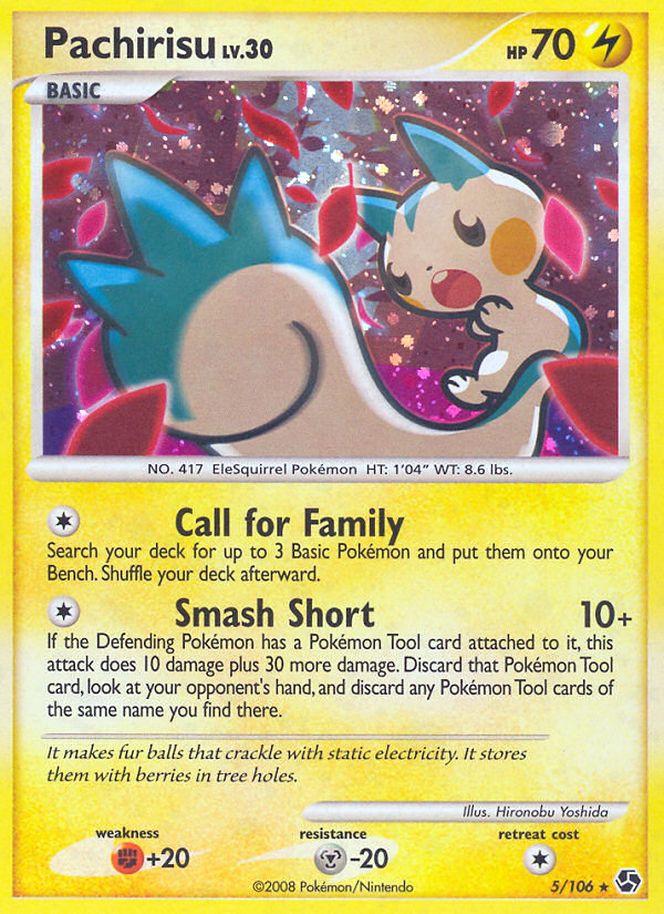 Pachirisu (5/106) [Diamond & Pearl: Great Encounters] | Devastation Store