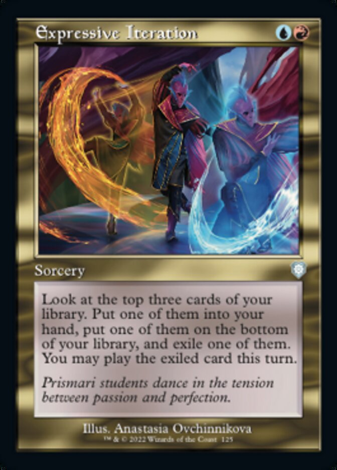 Expressive Iteration (Retro) [The Brothers' War Commander] | Devastation Store