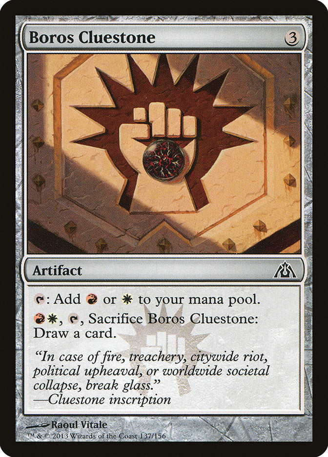 Boros Cluestone [Dragon's Maze] - Devastation Store | Devastation Store