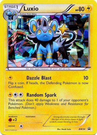 Luxio (BW34) (Cracked Ice Holo) [Black & White: Black Star Promos] | Devastation Store