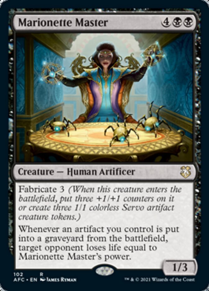 Marionette Master [Dungeons & Dragons: Adventures in the Forgotten Realms Commander] | Devastation Store