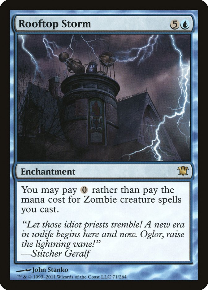 Rooftop Storm [Innistrad] | Devastation Store