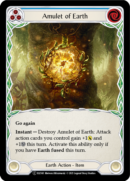 Amulet of Earth [U-ELE143] Unlimited Normal | Devastation Store