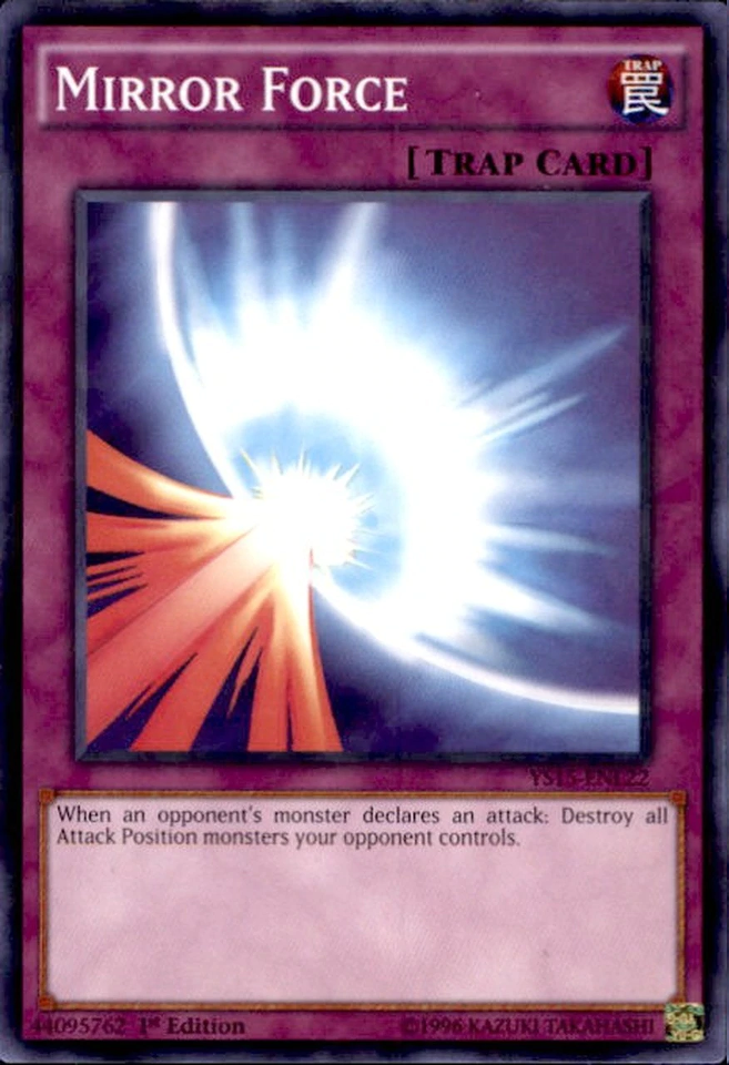 Mirror Force [YS15-ENL22] Shatterfoil Rare | Devastation Store