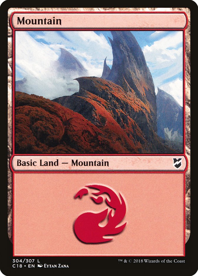 Mountain (304) [Commander 2018] | Devastation Store