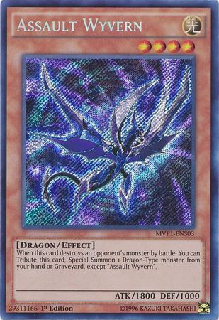 Assault Wyvern [MVP1-ENS03] Secret Rare | Devastation Store