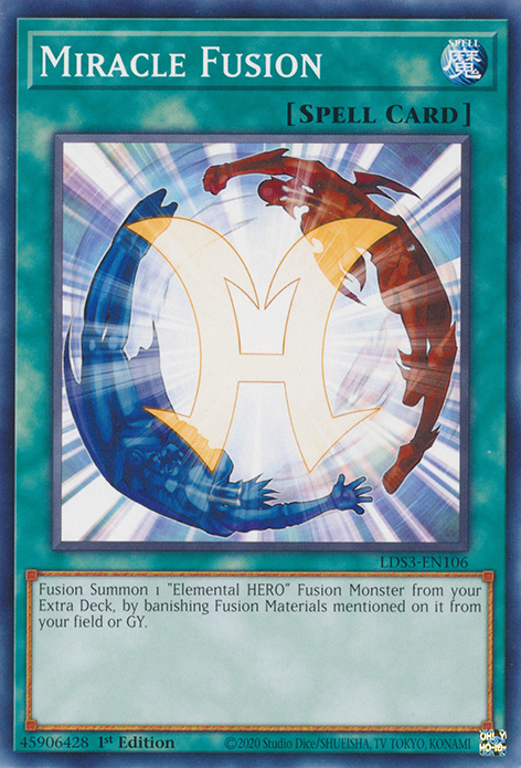 Miracle Fusion [LDS3-EN106] Common | Devastation Store