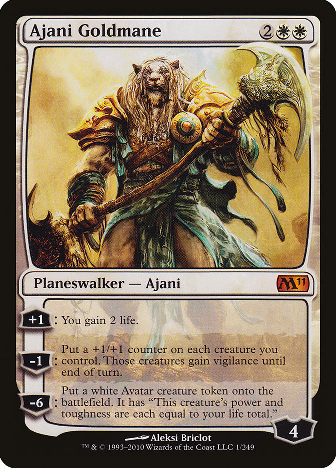 Ajani Goldmane [Magic 2011] - Devastation Store | Devastation Store