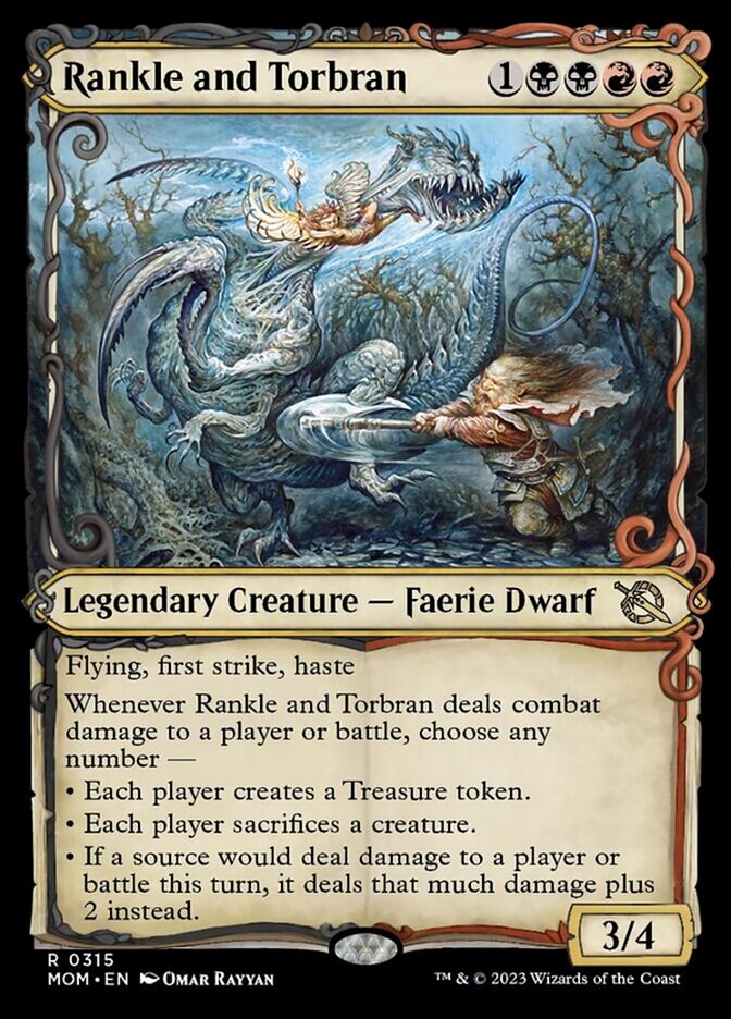 Rankle and Torbran (Showcase Planar Booster Fun) [March of the Machine] | Devastation Store