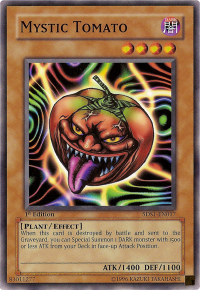 Mystic Tomato [5DS1-EN017] Common | Devastation Store