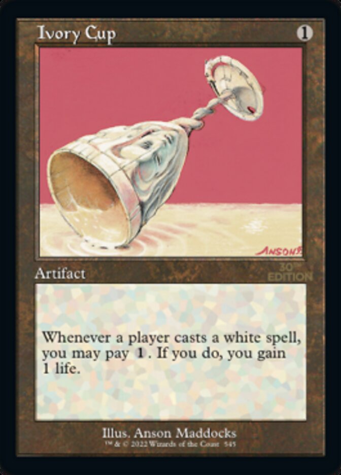 Ivory Cup (Retro) [30th Anniversary Edition] | Devastation Store