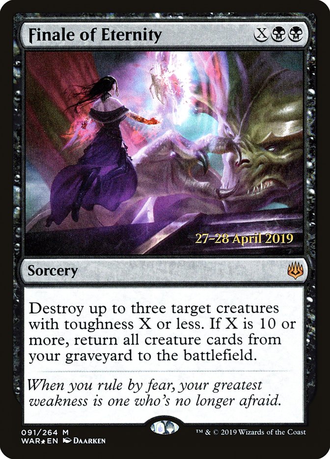 Finale of Eternity  [War of the Spark Prerelease Promos] | Devastation Store