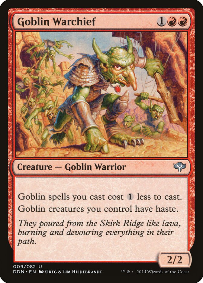 Goblin Warchief [Duel Decks: Speed vs. Cunning] - Devastation Store | Devastation Store