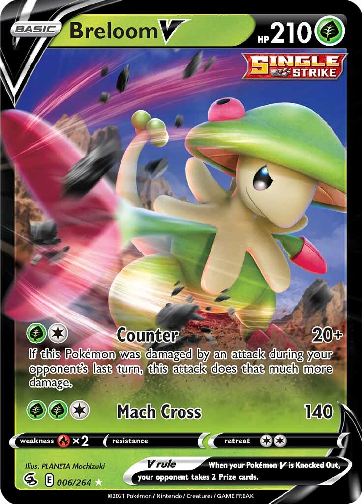 Breloom V (006/264) [Sword & Shield: Fusion Strike] | Devastation Store