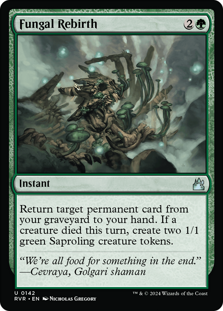 Fungal Rebirth [Ravnica Remastered] | Devastation Store