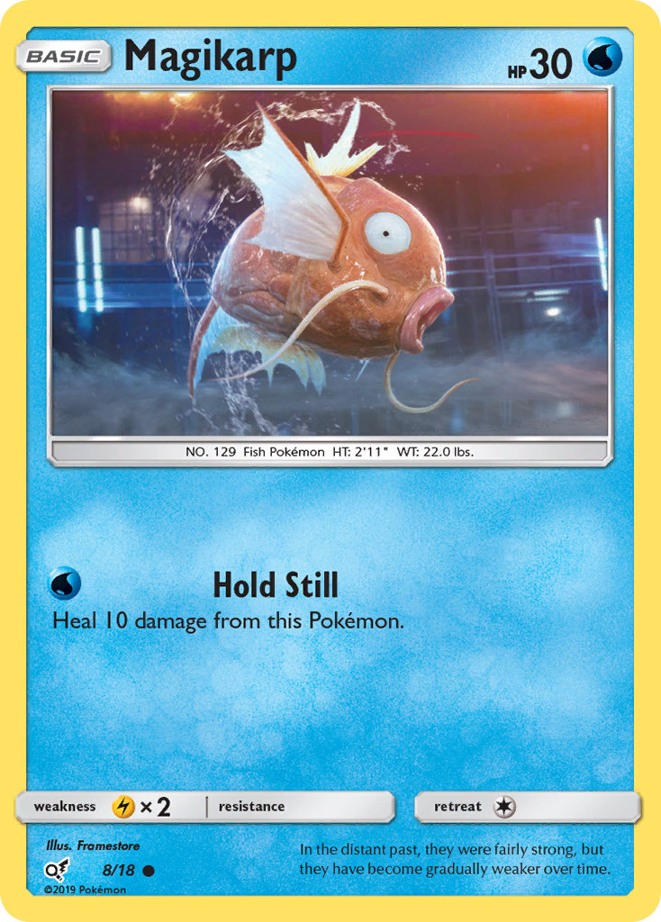 Magikarp (8/18) [Sun & Moon: Detective Pikachu] | Devastation Store