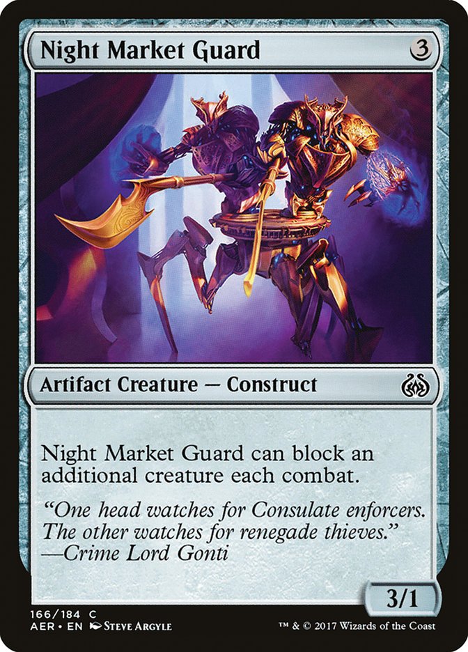 Night Market Guard [Aether Revolt] - Devastation Store | Devastation Store