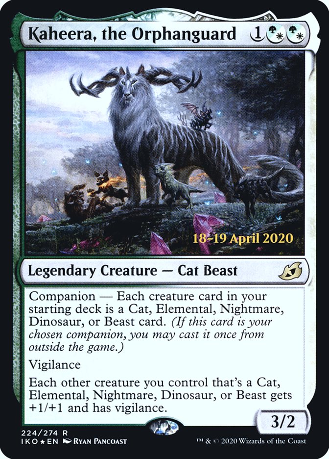 Kaheera, the Orphanguard  [Ikoria: Lair of Behemoths Prerelease Promos] | Devastation Store