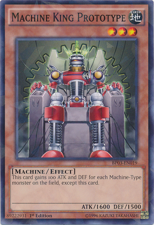 Machine King Prototype [BP03-EN019] Shatterfoil Rare | Devastation Store