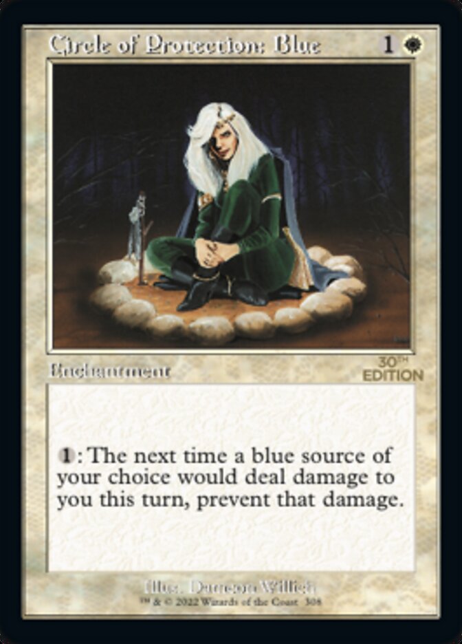 Circle of Protection: Blue (Retro) [30th Anniversary Edition] | Devastation Store