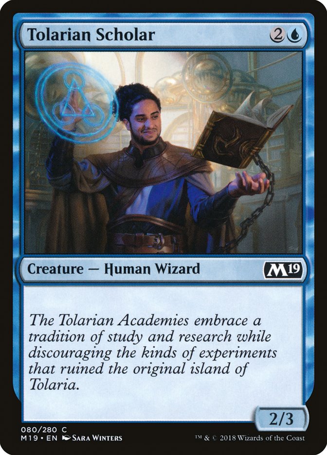 Tolarian Scholar [Core Set 2019] - Devastation Store | Devastation Store