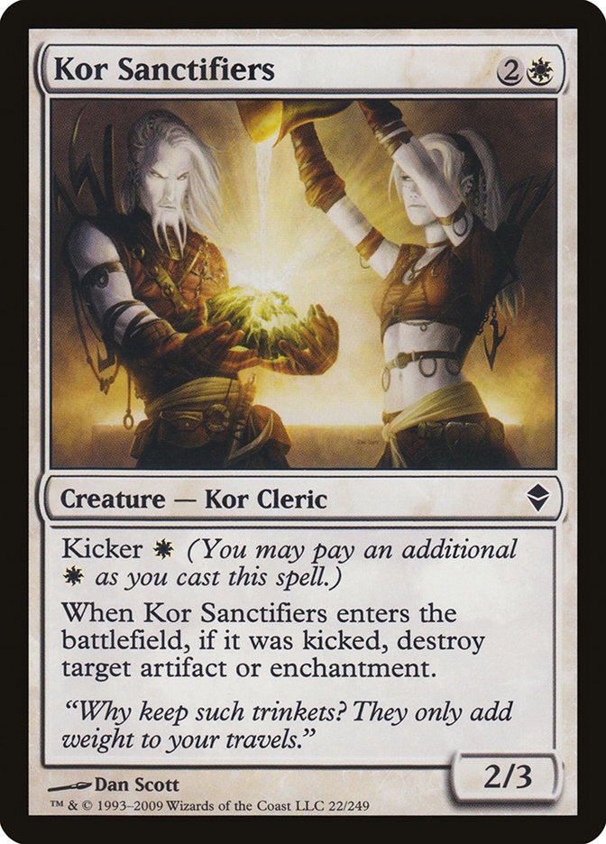 Kor Sanctifiers [Zendikar] - Devastation Store | Devastation Store