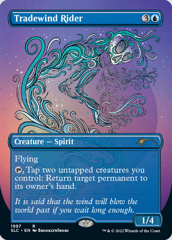Tradewind Rider (Borderless) [Secret Lair 30th Anniversary Countdown Kit] | Devastation Store