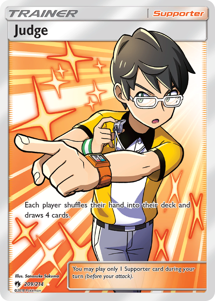 Judge (209/214) [Sun & Moon: Lost Thunder] | Devastation Store