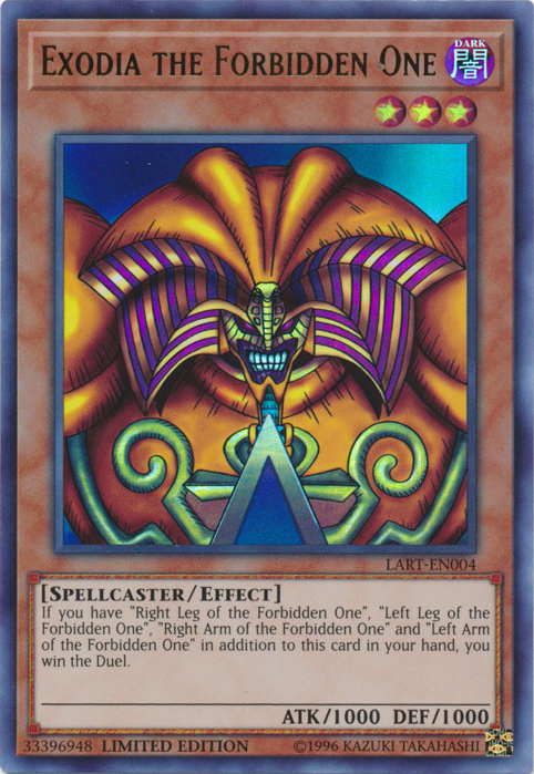 Exodia the Forbidden One [LART-EN004] Ultra Rare | Devastation Store