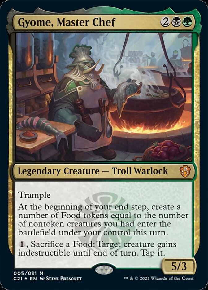 Gyome, Master Chef [Commander 2021] | Devastation Store