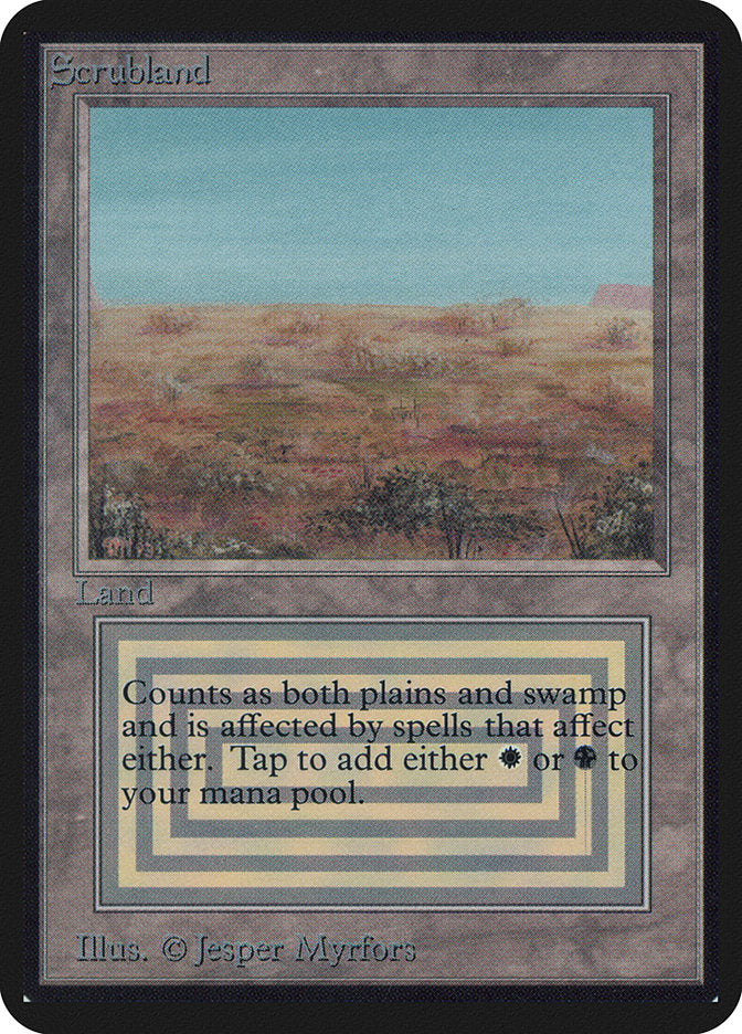 Scrubland [Limited Edition Alpha] | Devastation Store