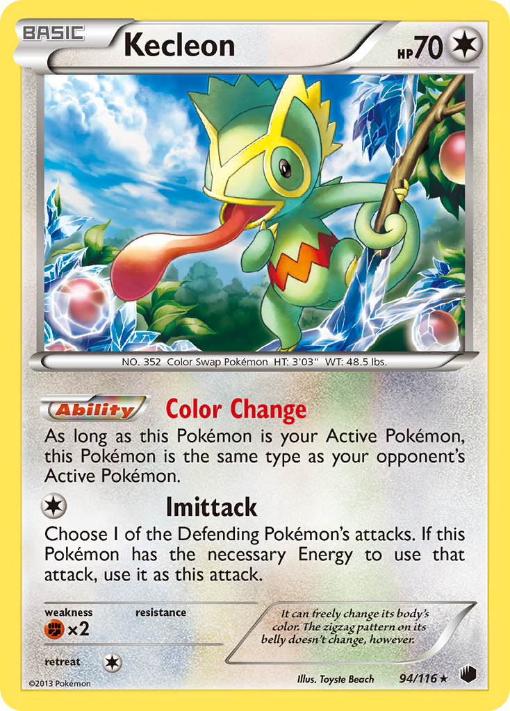 Kecleon (94/116) [Black & White: Plasma Freeze] | Devastation Store